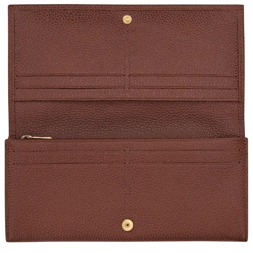Longchamp Le Foulonne  Long Continental Wallet